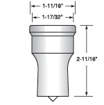  Pittsburgh Ironworkers Tooling Punch 128